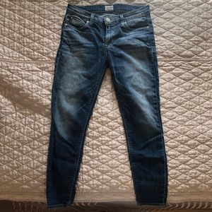 Hudson ankle jeans medium wash